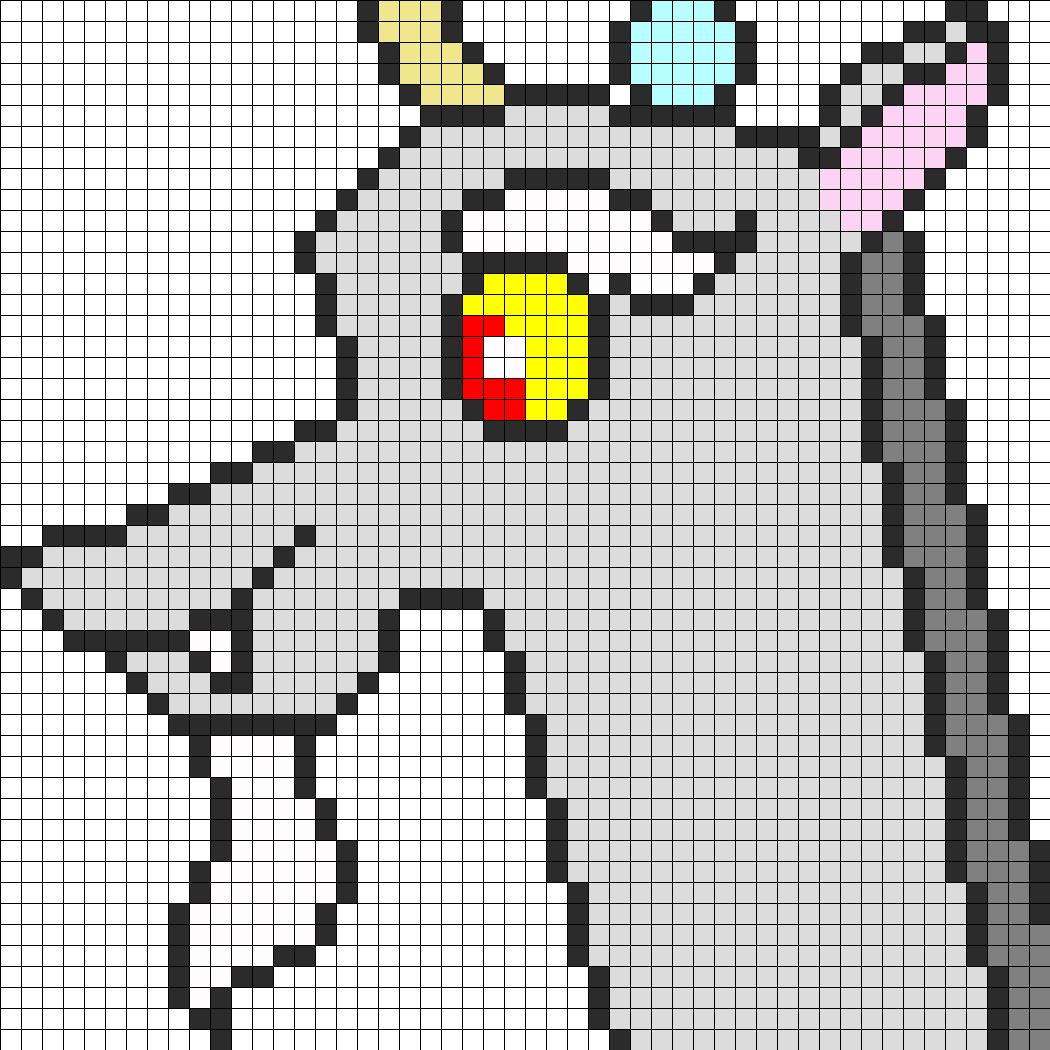 Пиксельный кот