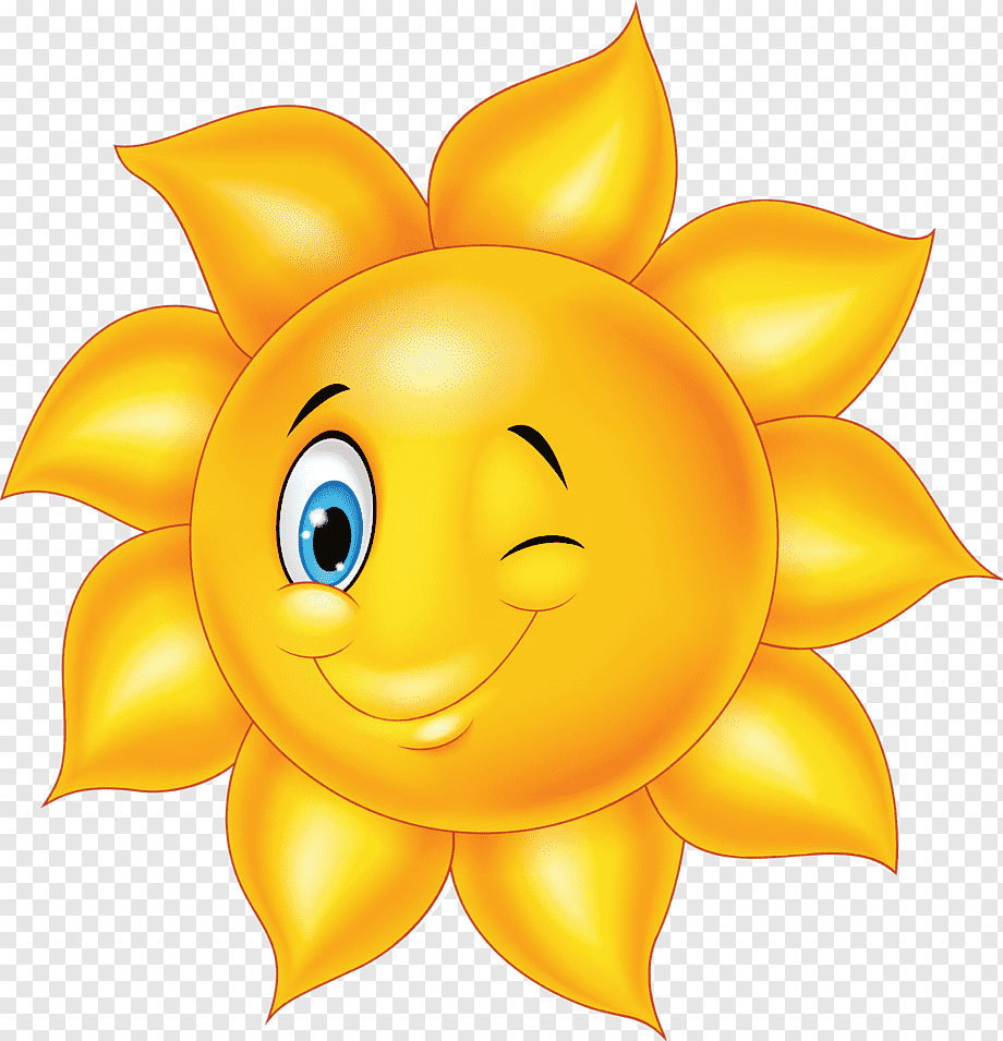 Красивое солнышко