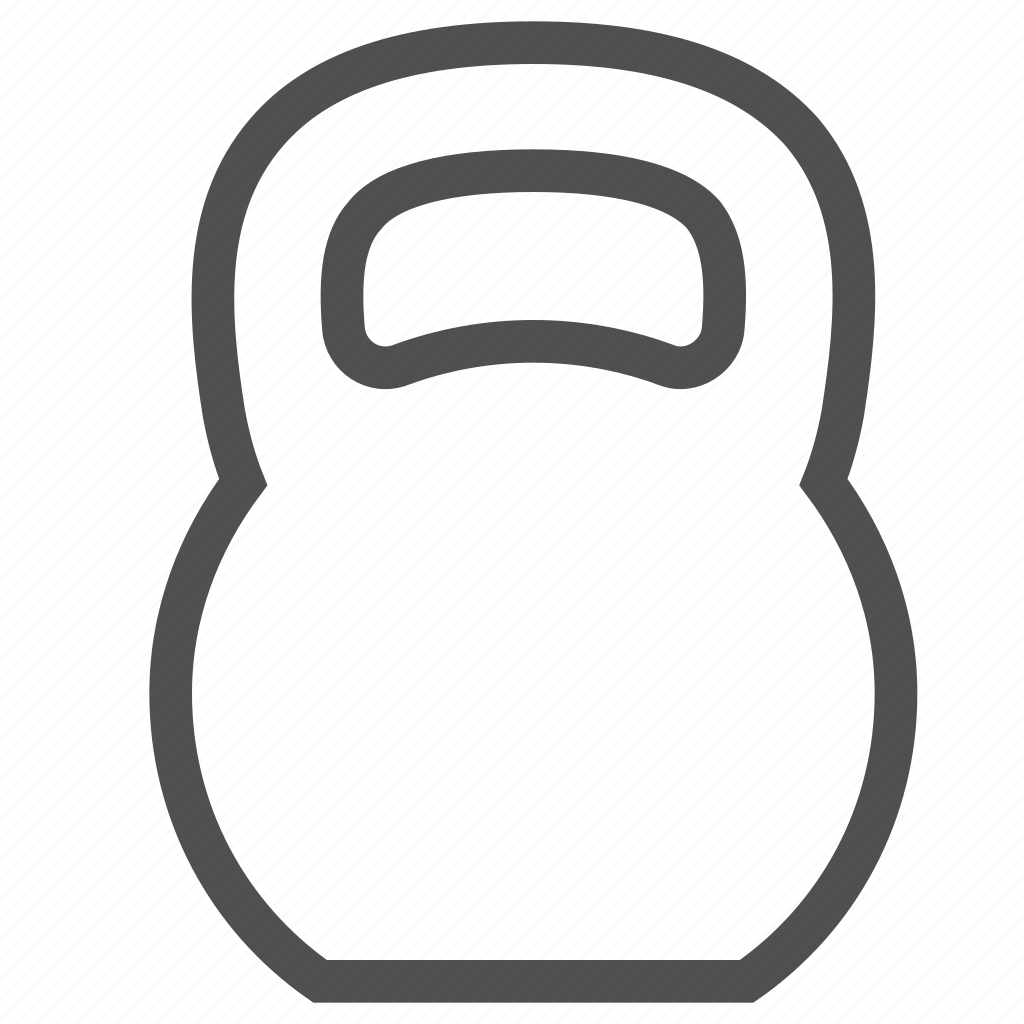 Гиря вектор логотип