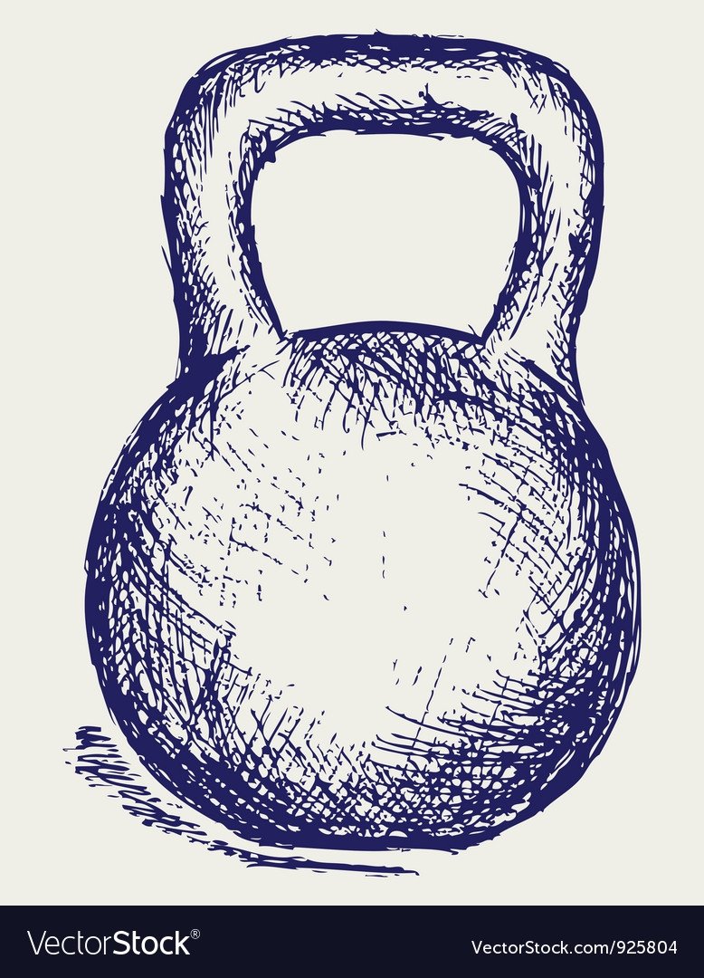 Контур гиря для детей