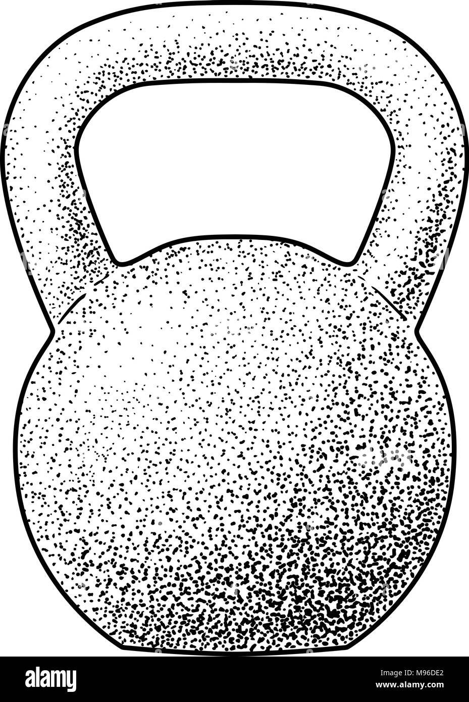 Гиря раскраска для детей