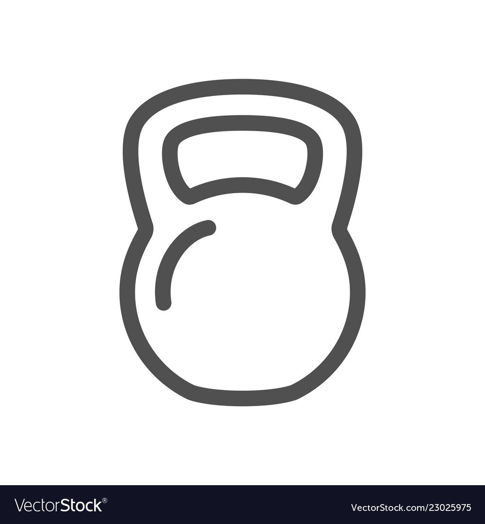 Гиря раскраска