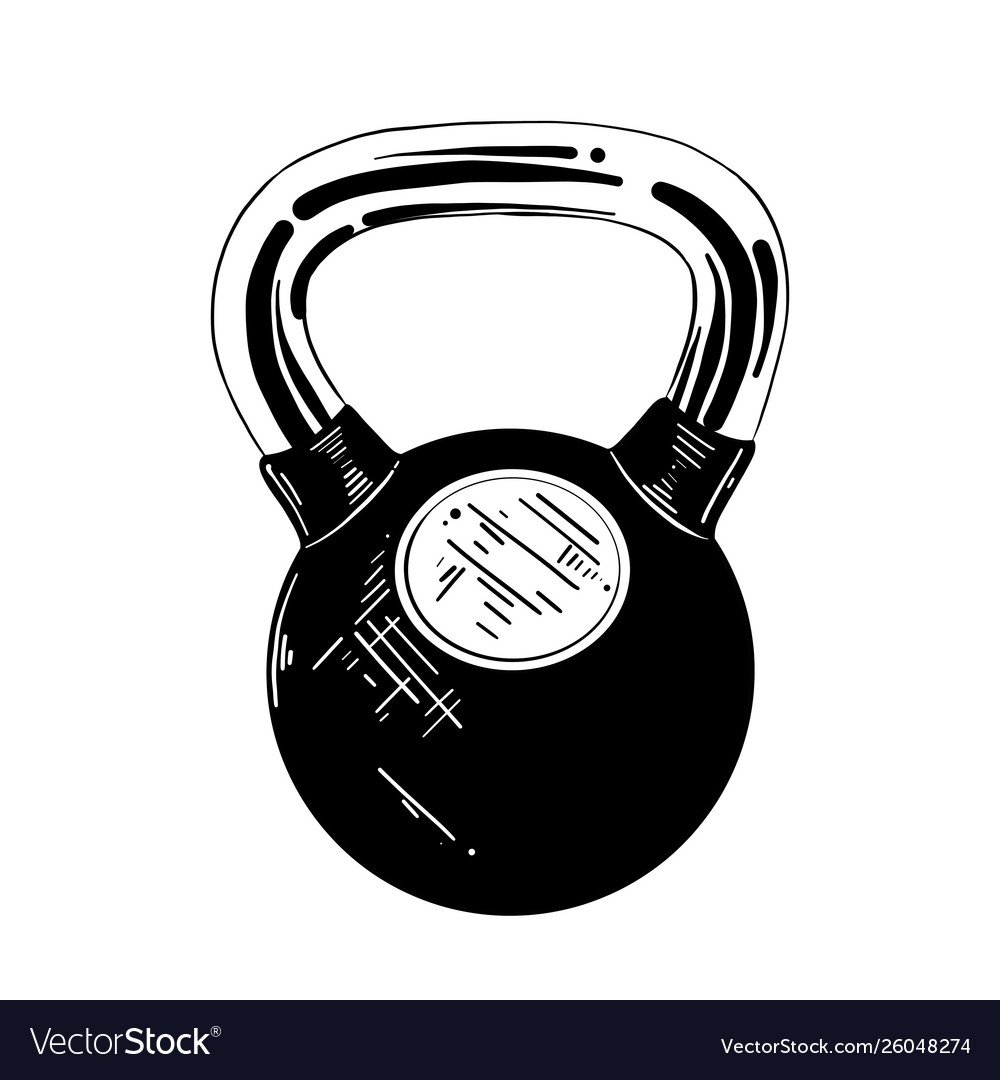 Гиря схематично