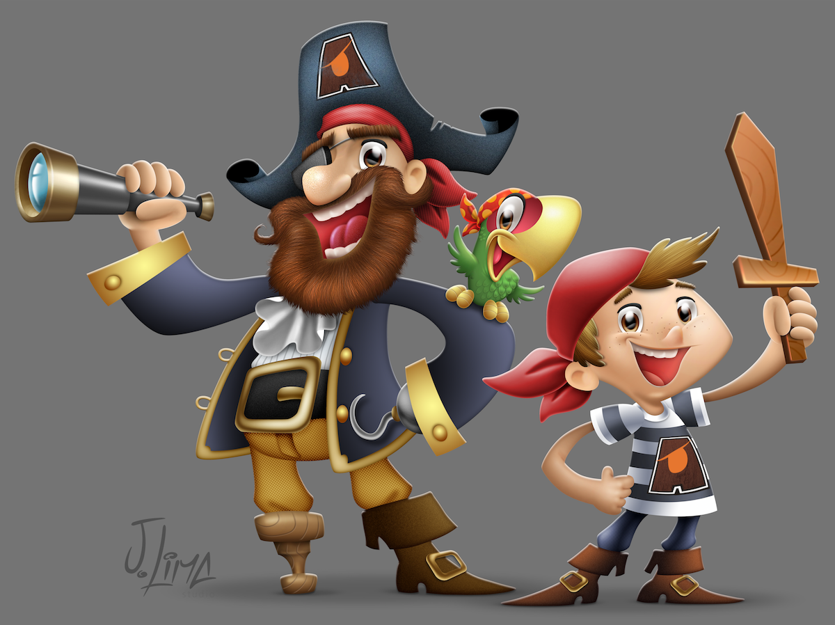 Пират цветы