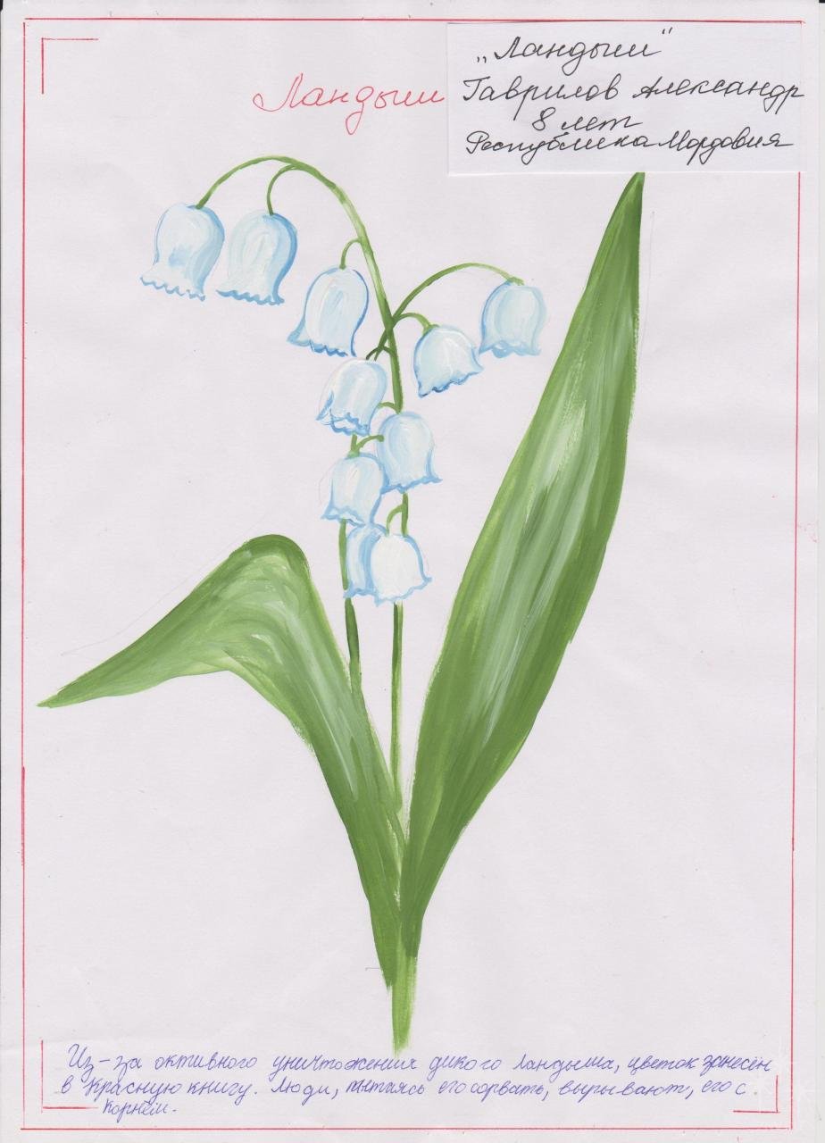 Ландыши из полимерной глины