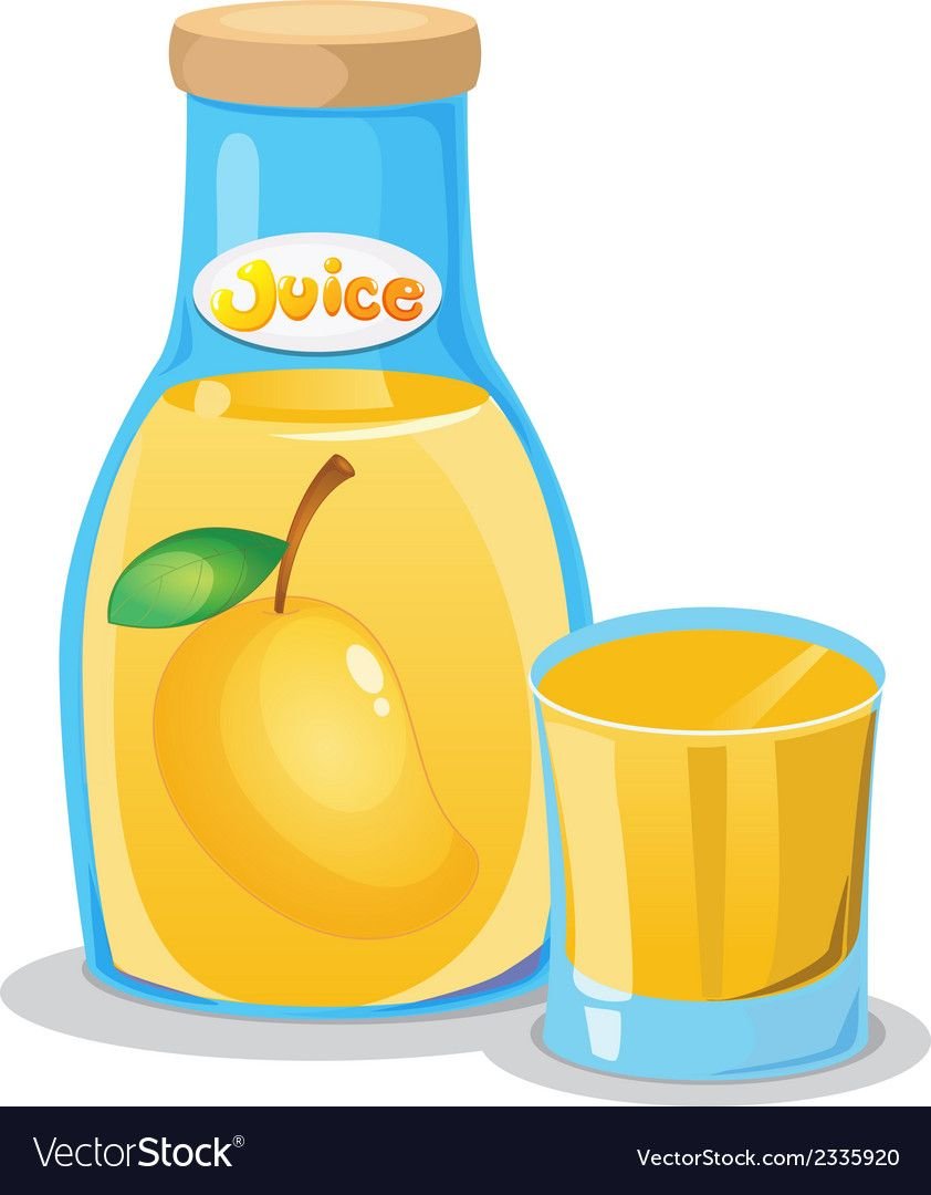 Cartoon бутылка сока