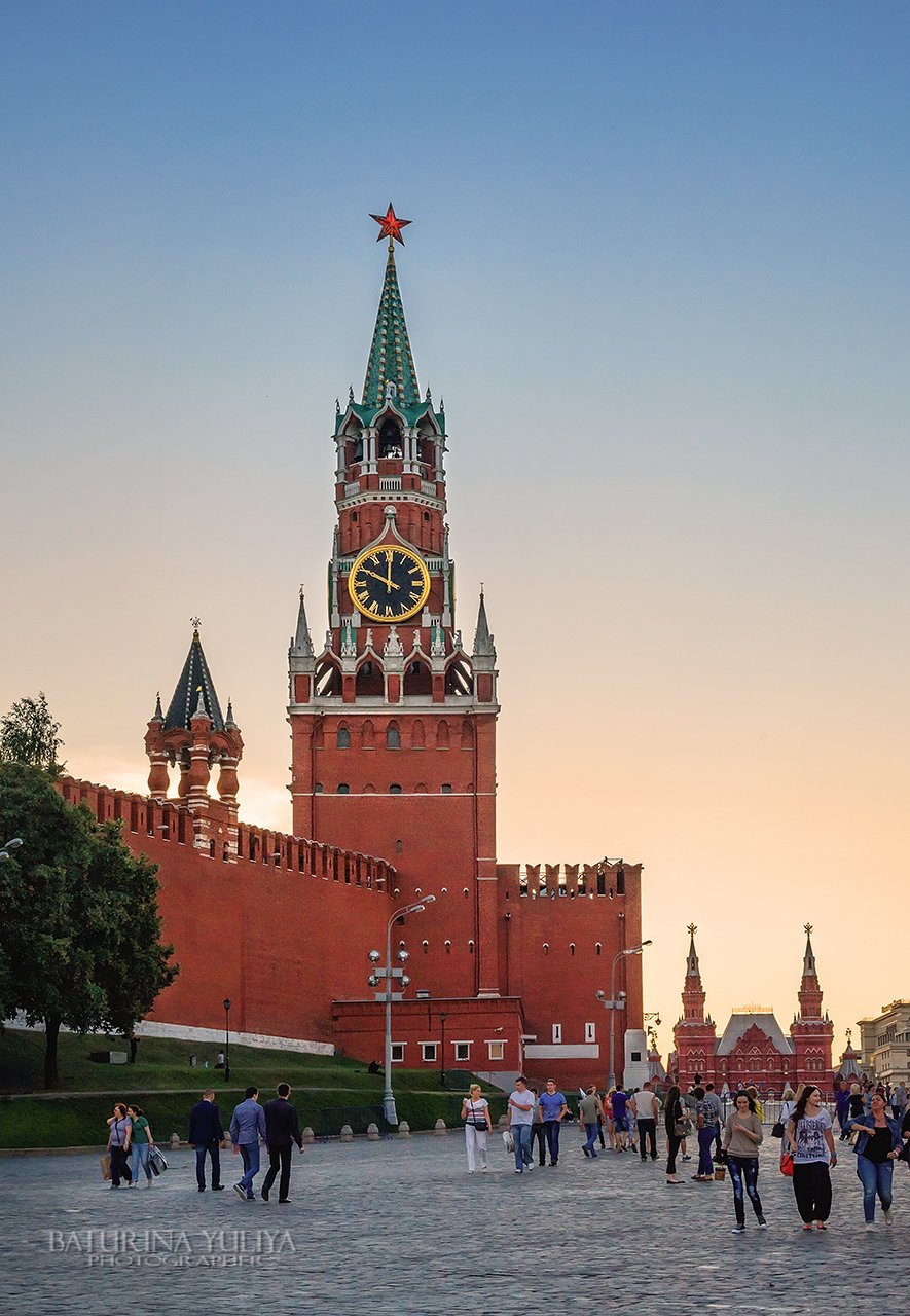 Спасская башня Москва