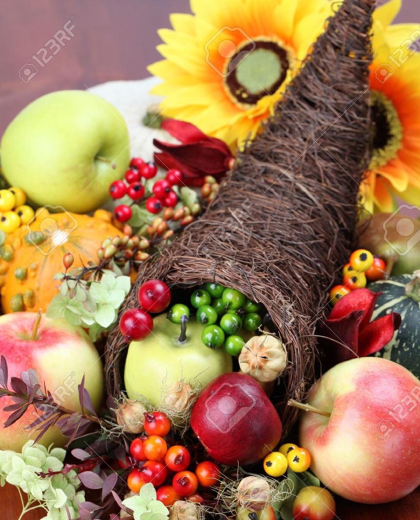 Рог изобилия фотообои