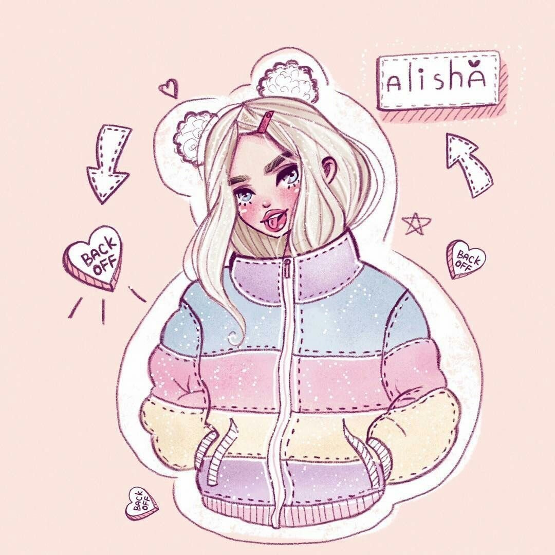 Наклейки для ЛД девочки