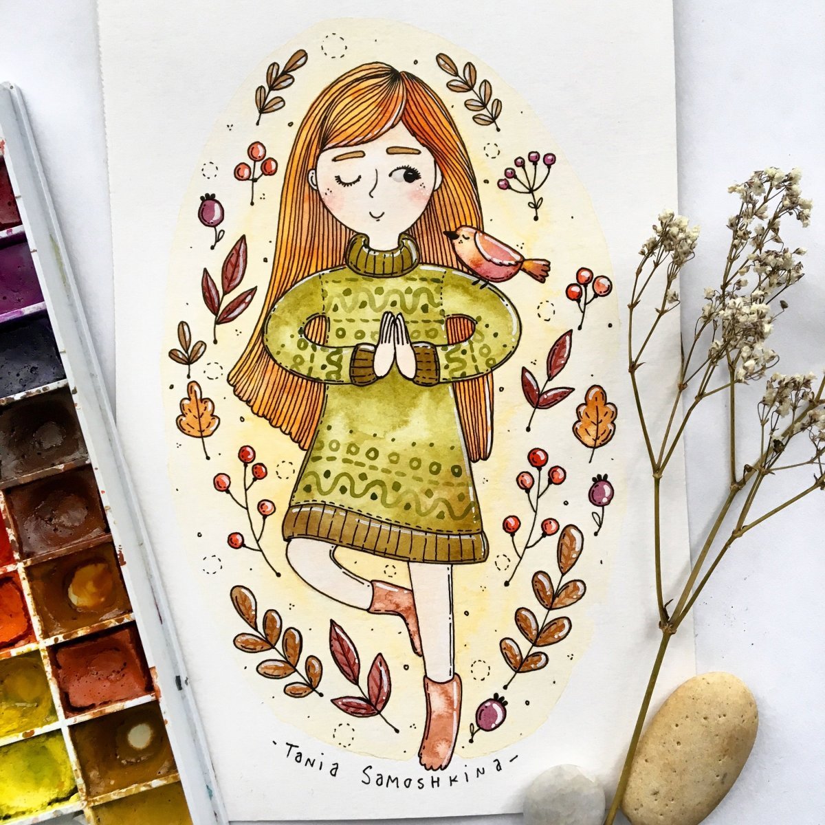 Рисовать аниме девушку