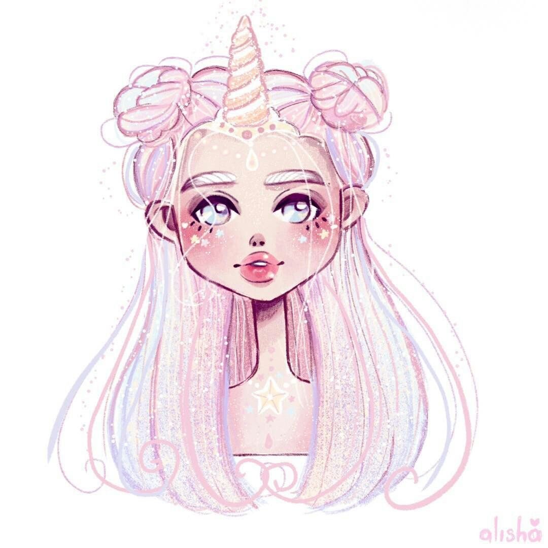 Девушка Единорог