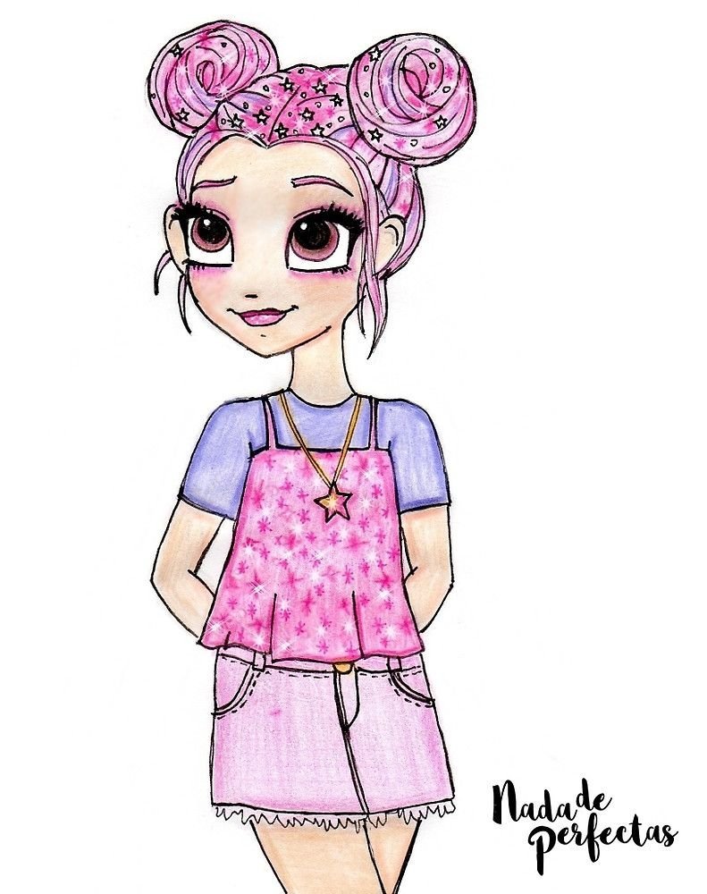 Милые девочки для срисовки