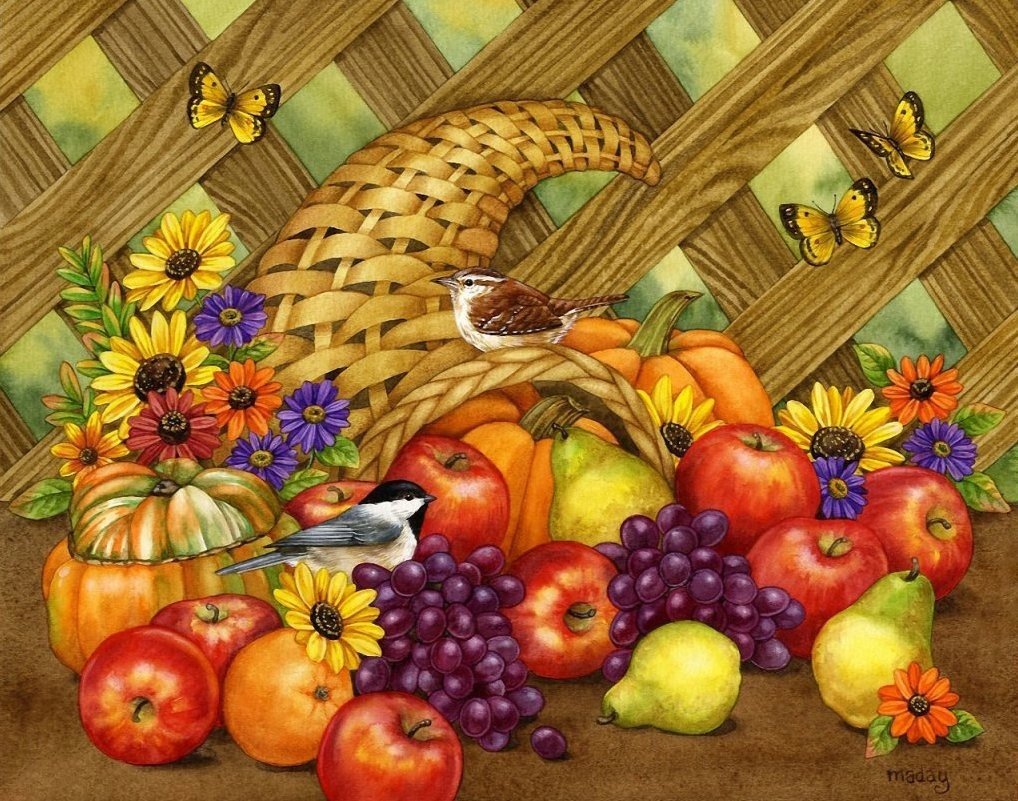 Рог изобилия картинки красивые