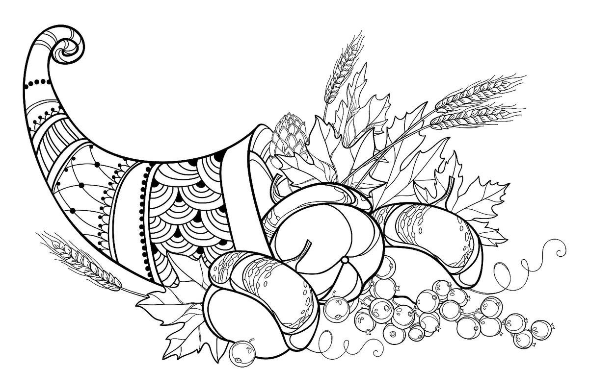 Рог изобилия геральдика