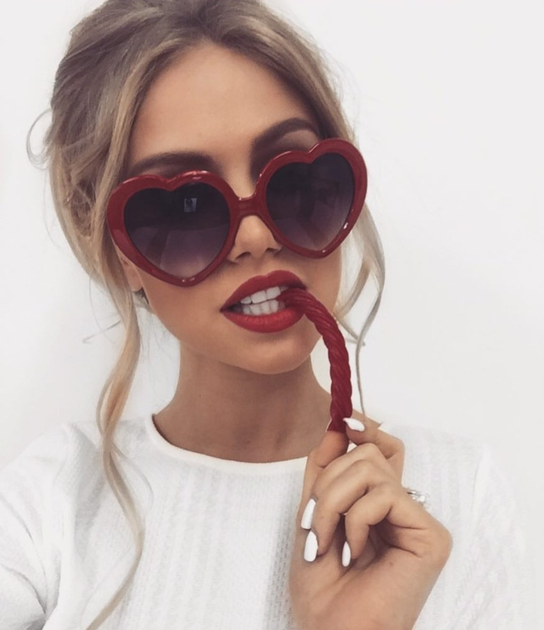 Прикольный макияж губ