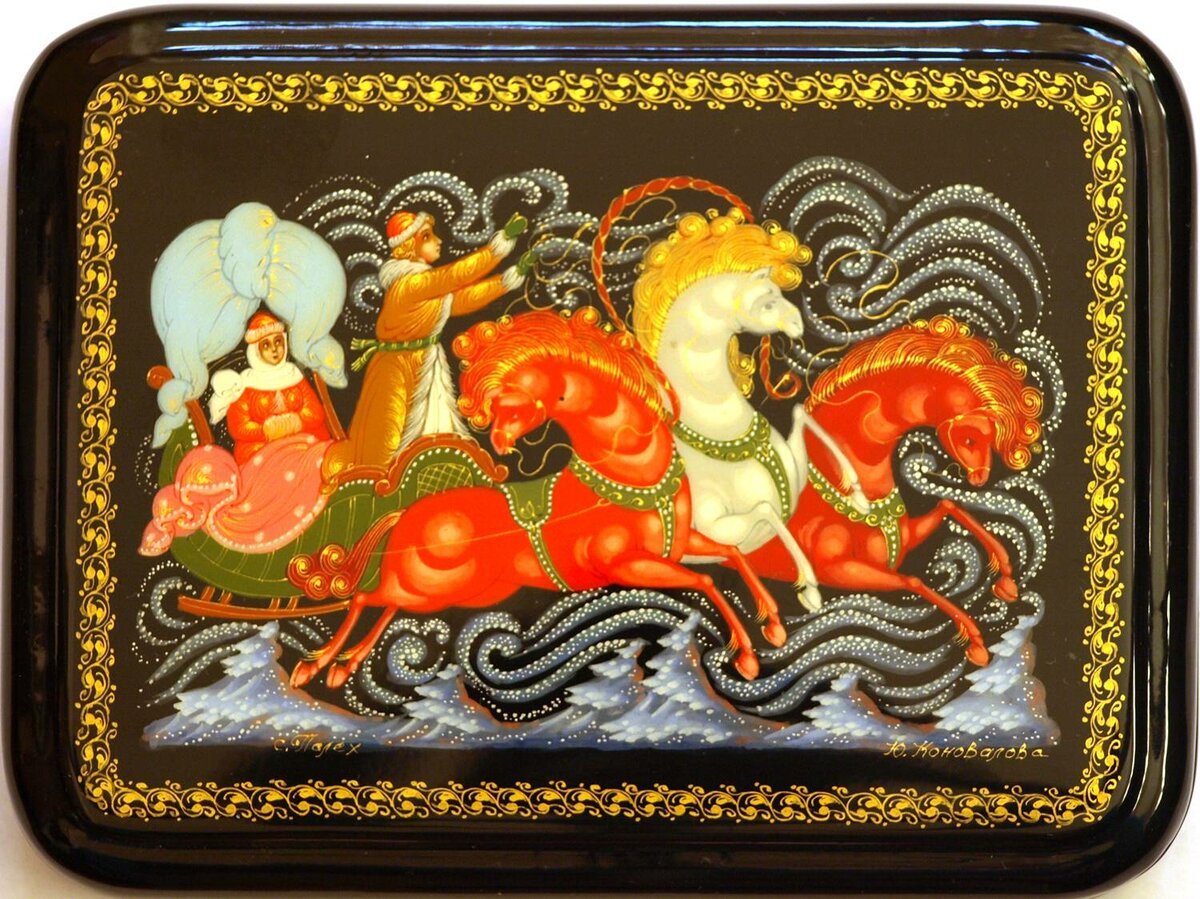 Народный промысел Палехская роспись