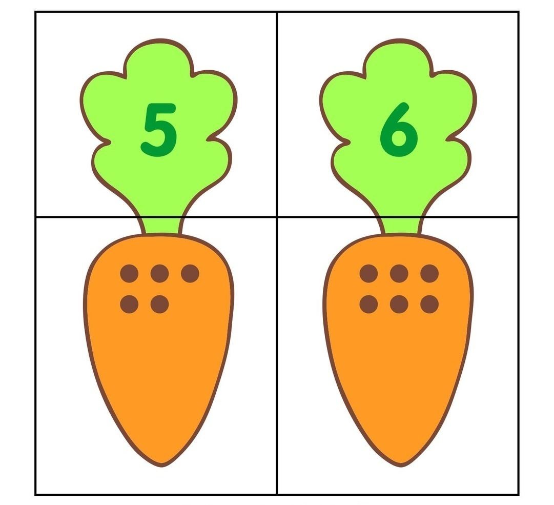 Морковки для счета