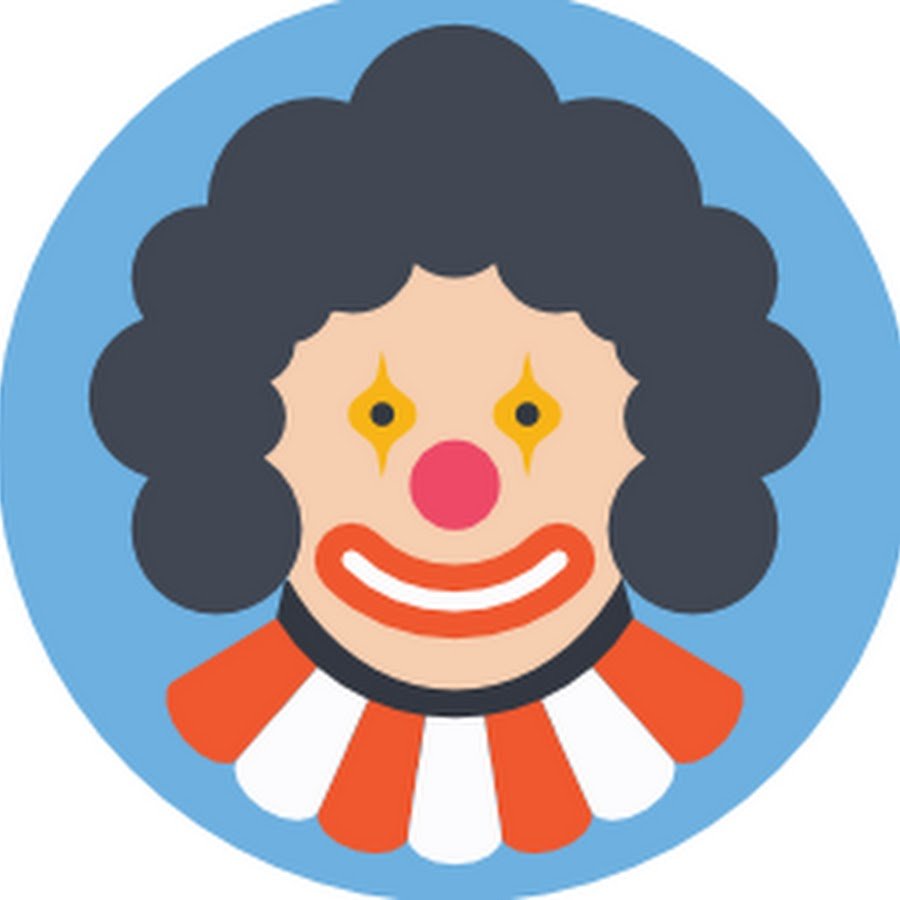 Мордашка клоуна