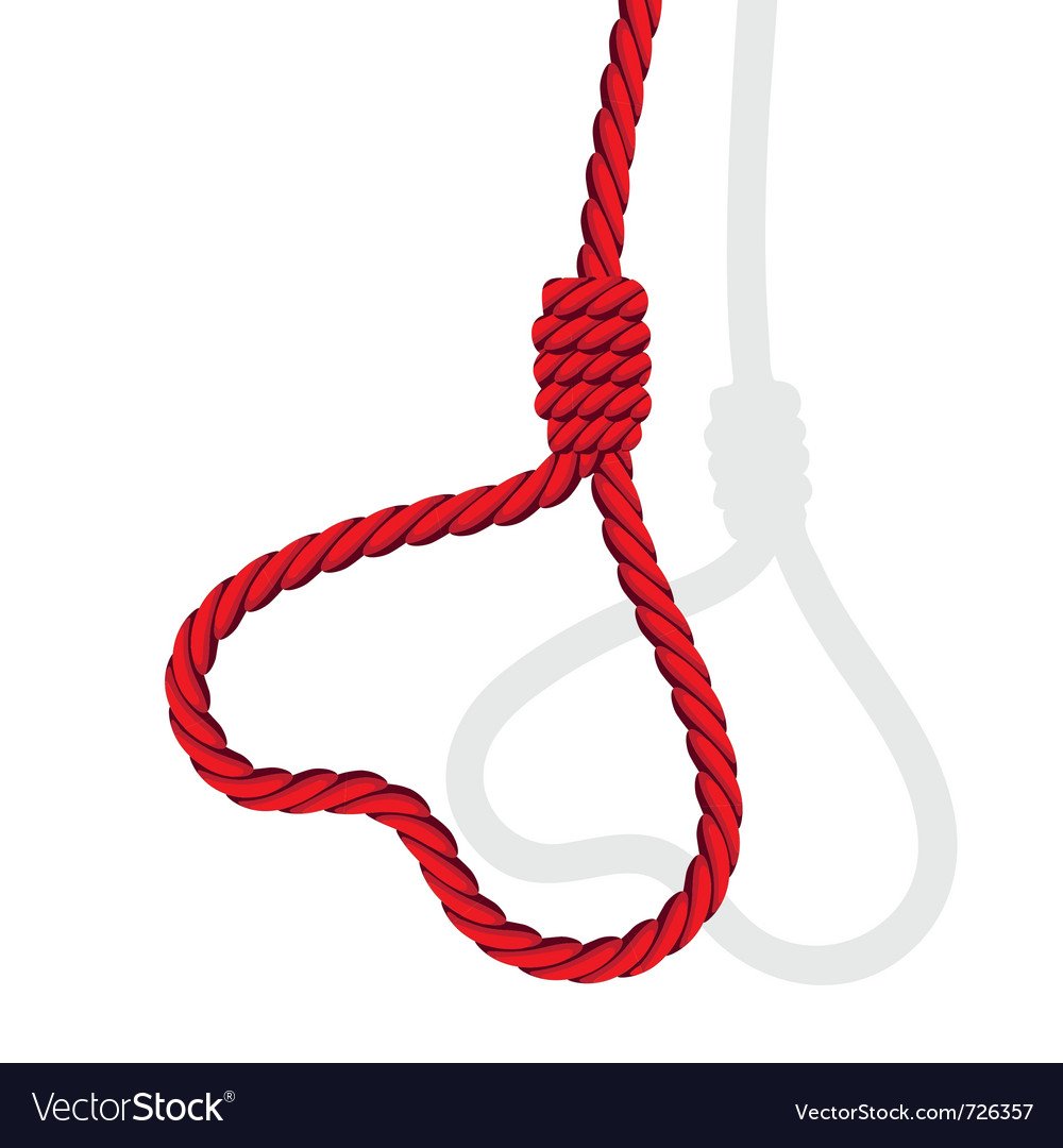 Петля веревка сердце