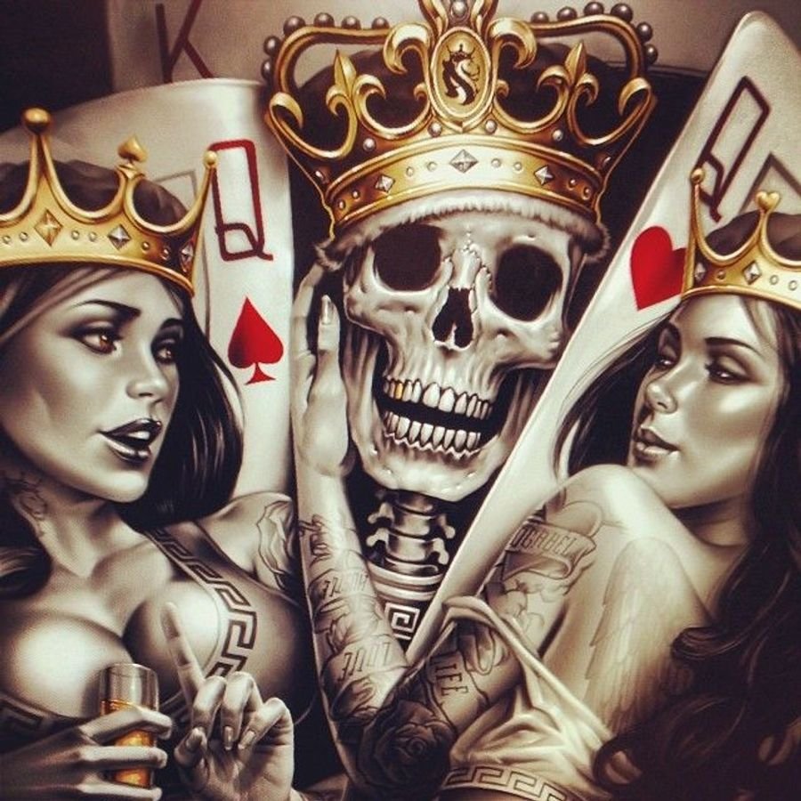 Тату Король Чикано