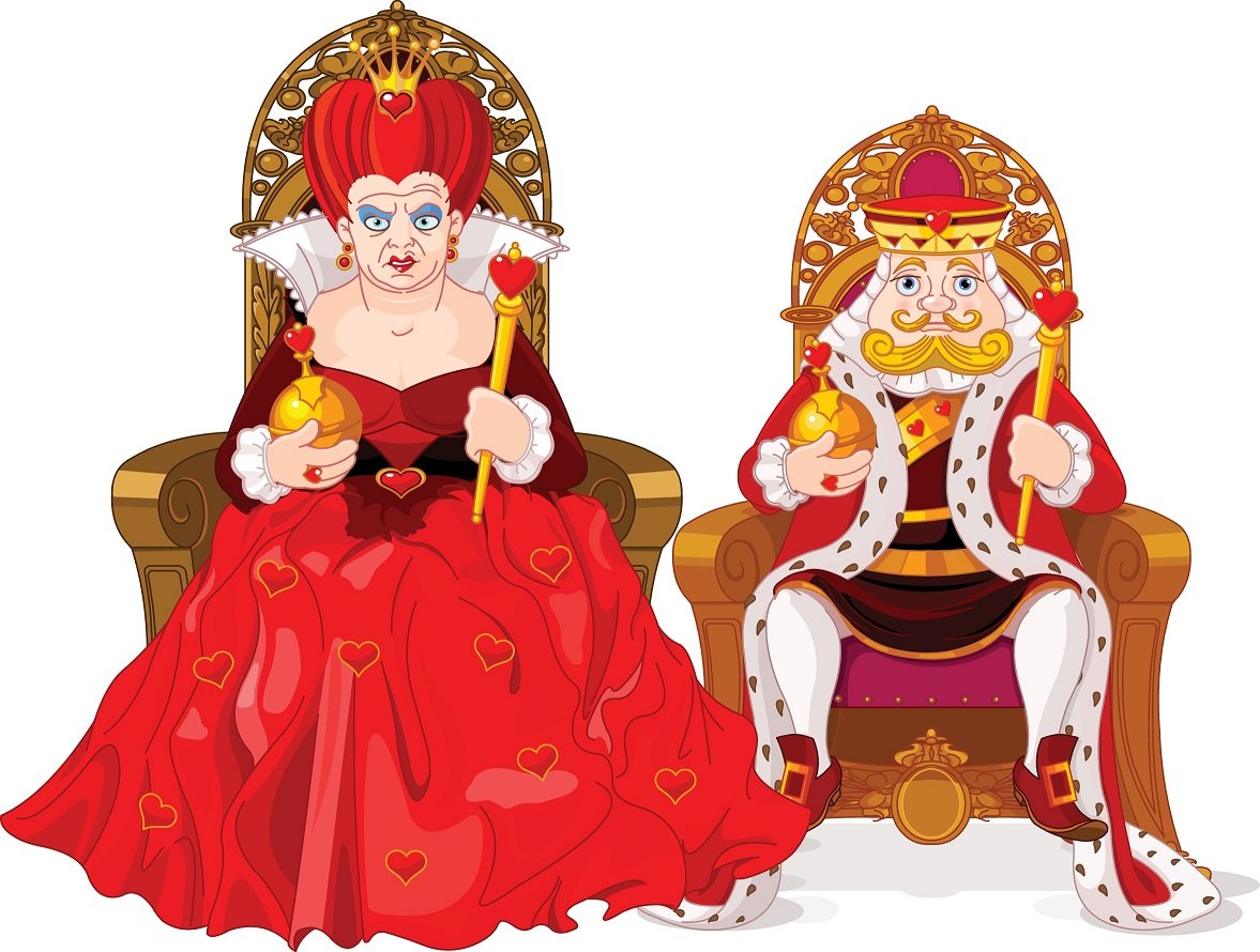 Король и королева картинки