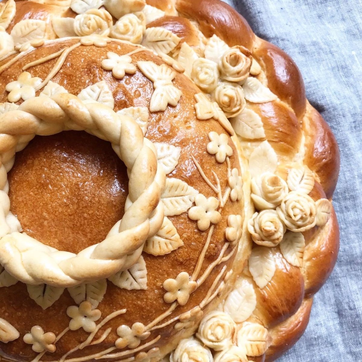 Свадебный каравай Туркмен