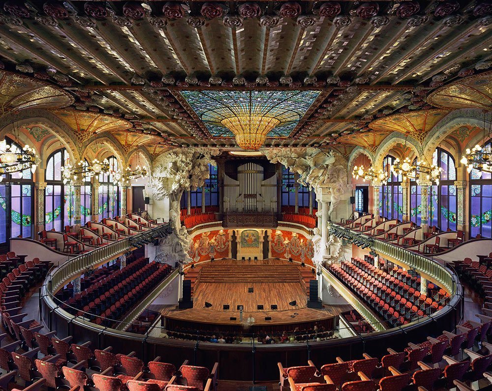 Palau de la música Catalana Барселона