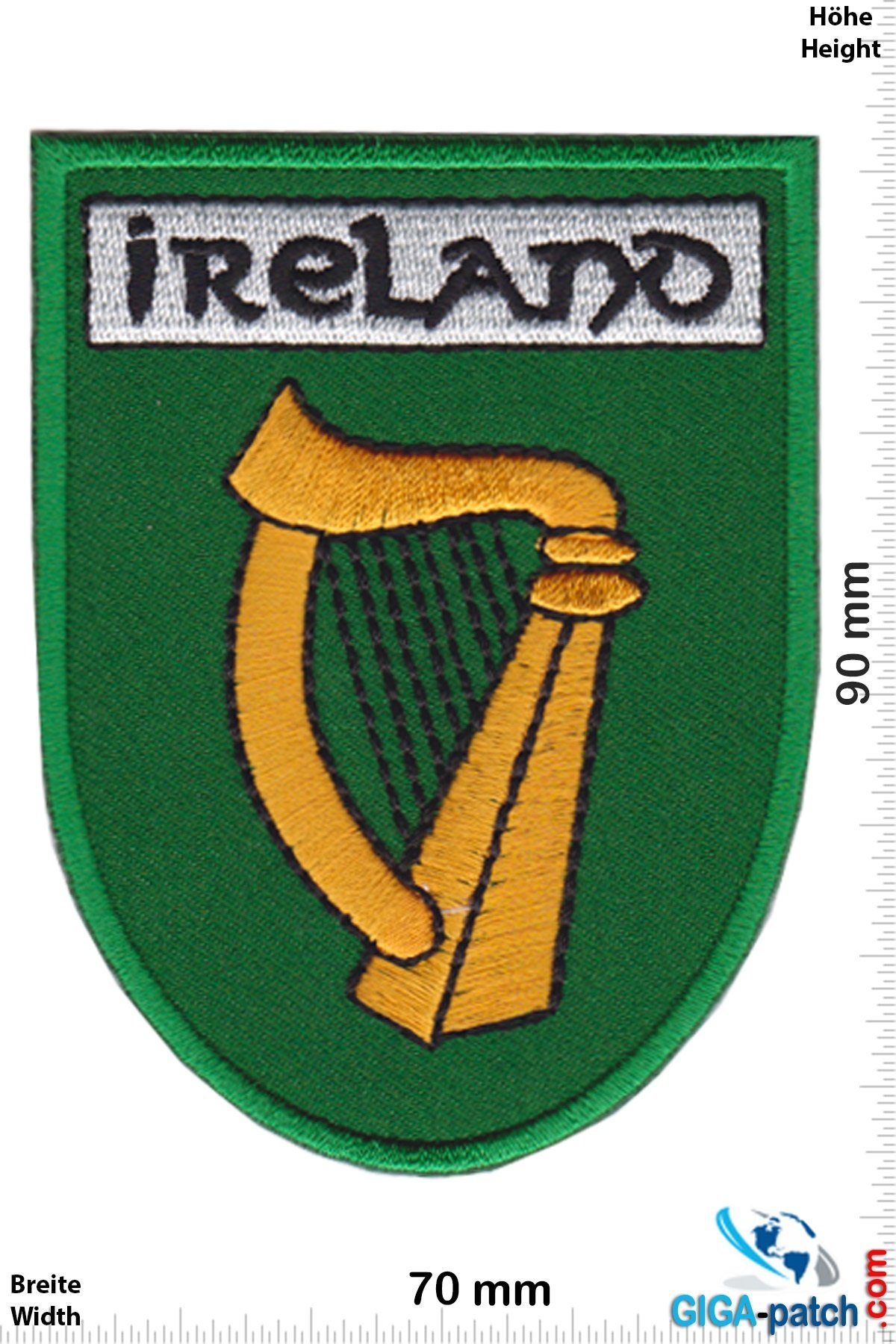 Герб с изображением арфы