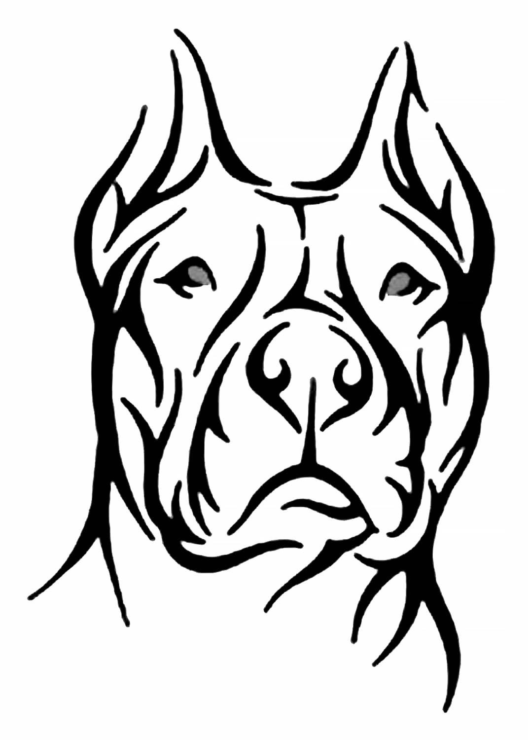 Эскиз собаки