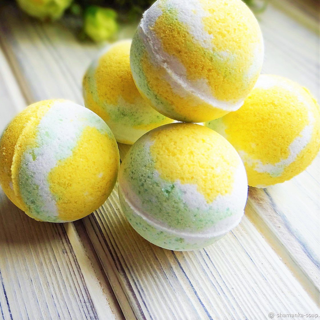 Необычные бомбочки для ванны