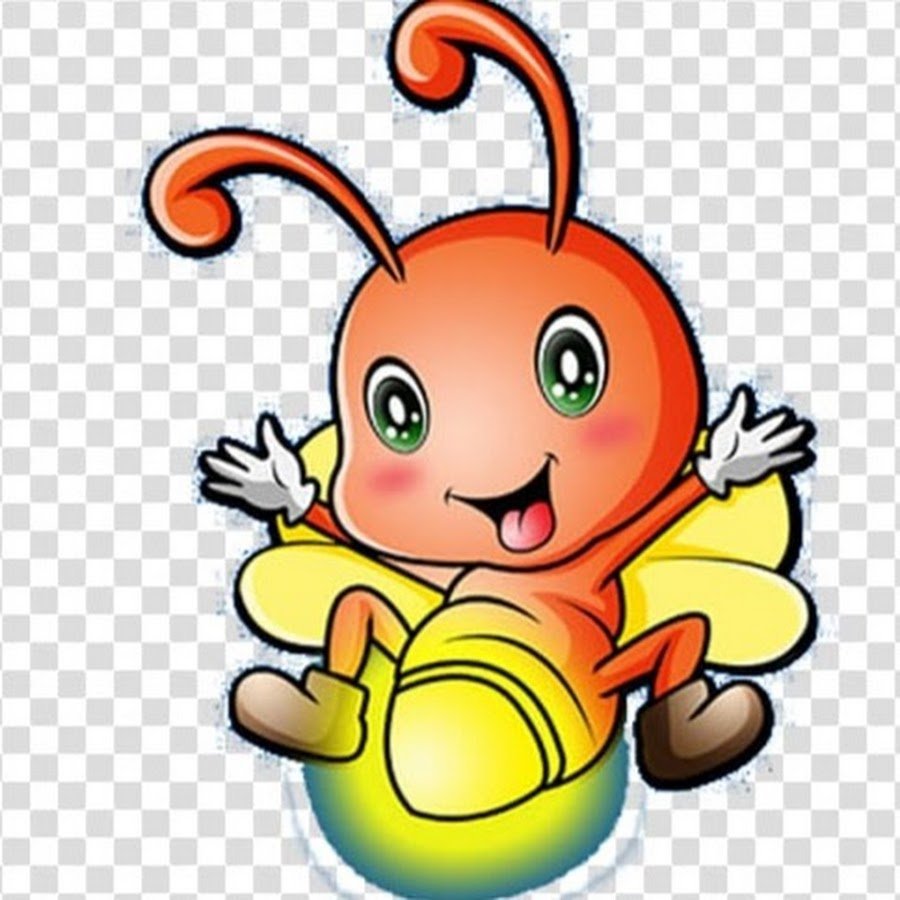 Светлячок мультяшный