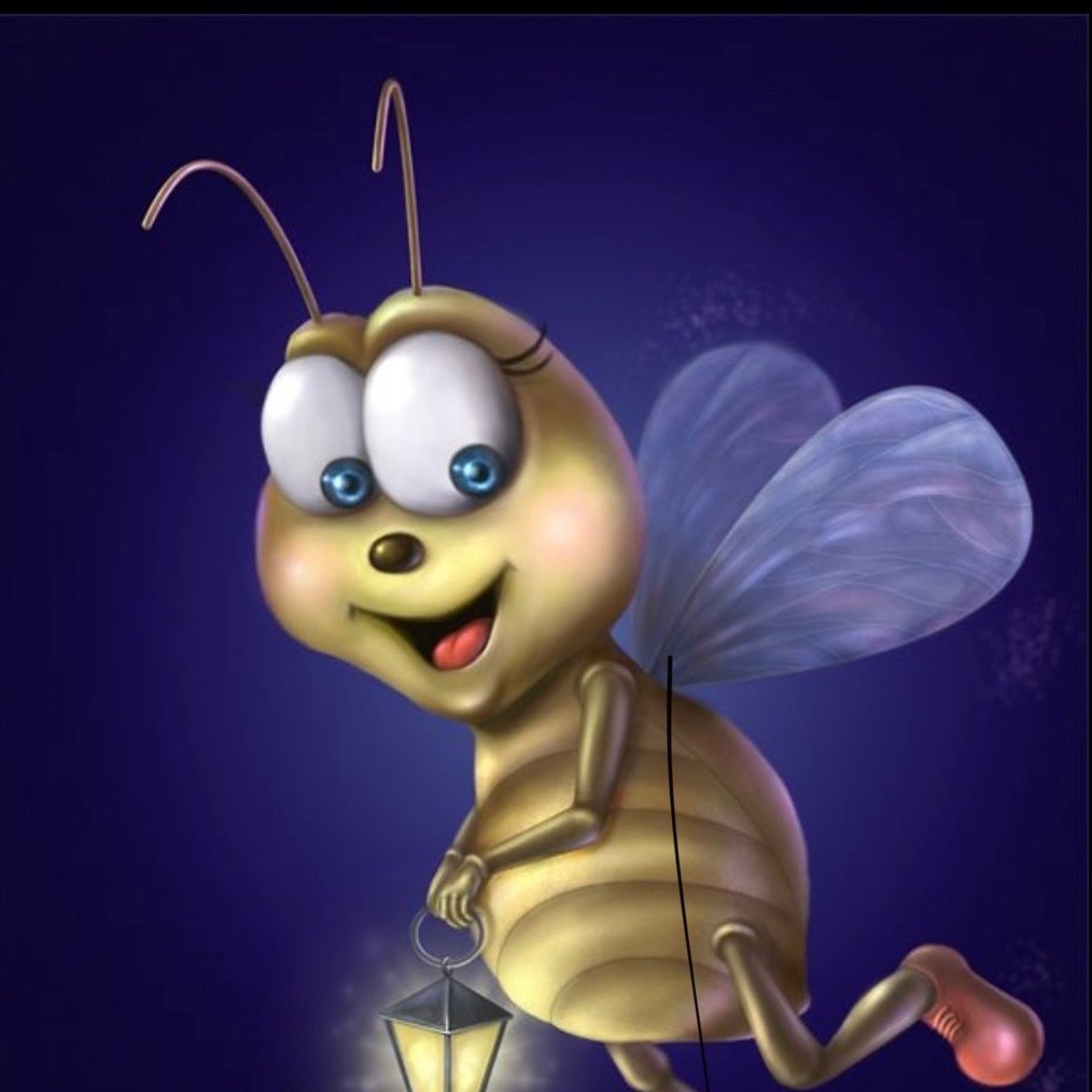 Светлячок с фонариком