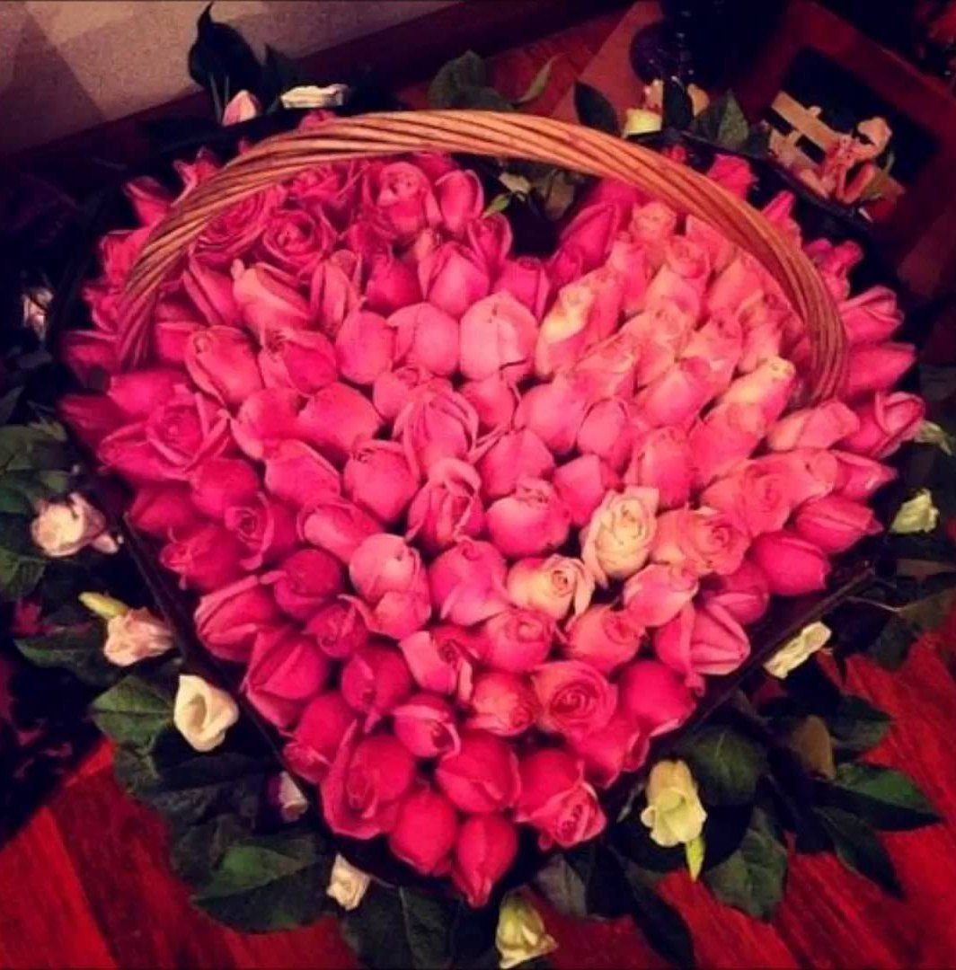 Шикарный букет в руках