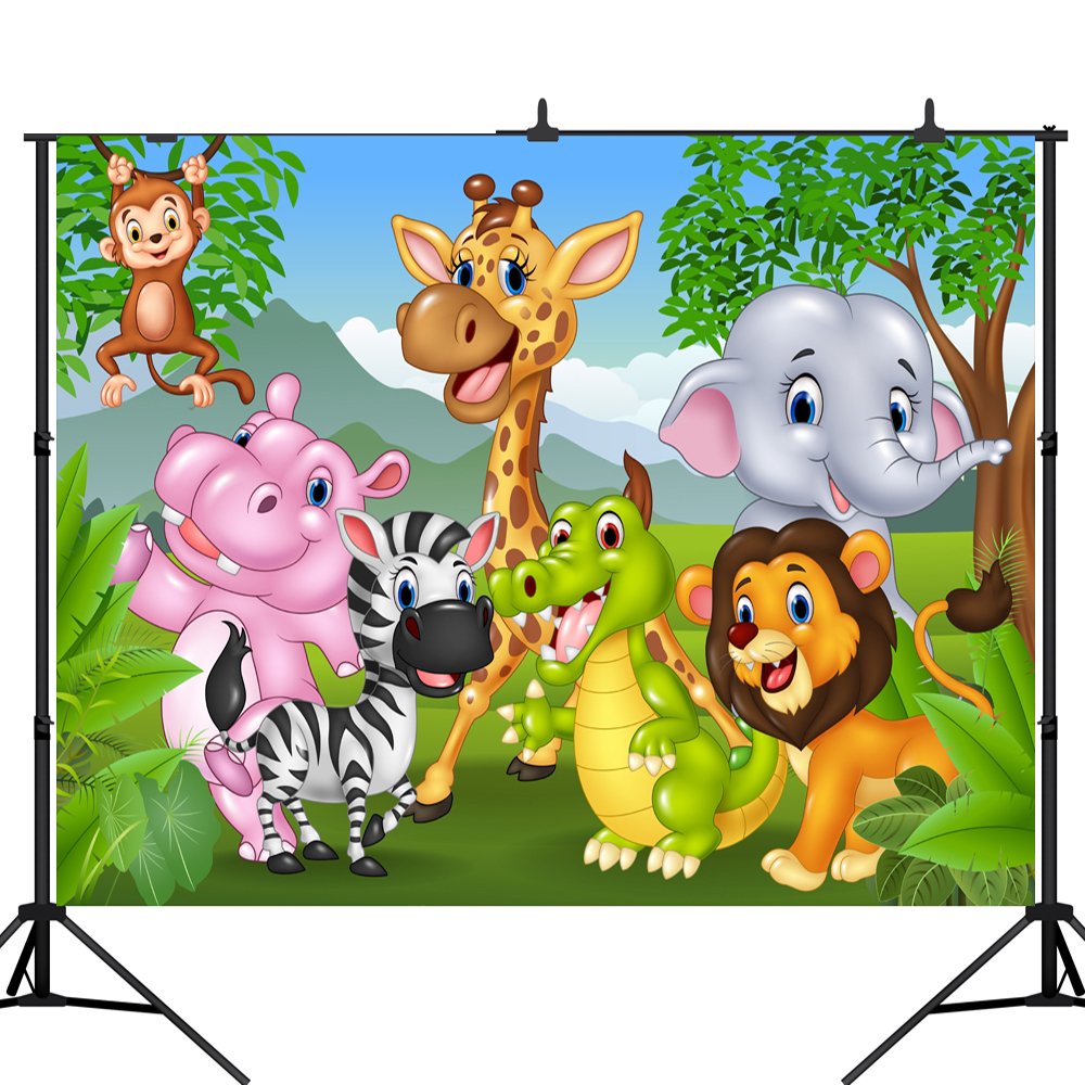 Животные сафари баннер