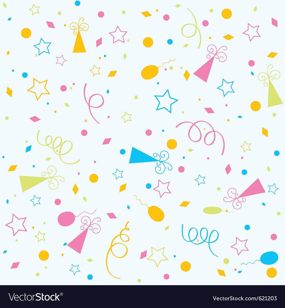 Паттерн детский праздничный