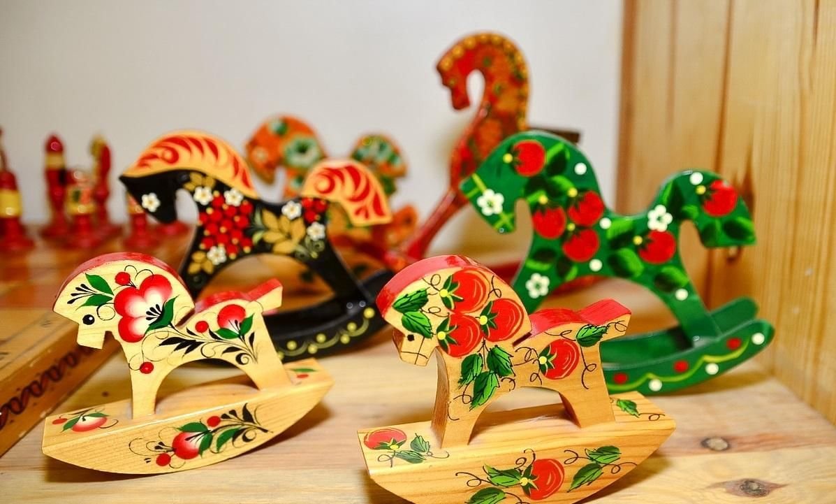 Русская деревянная игрушка