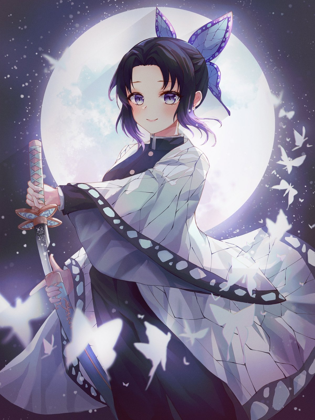 Kimetsu no Yaiba Shinobu бабочка