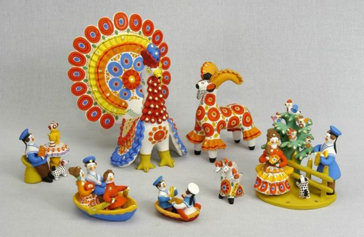 Народный промысел Дымковская игрушка