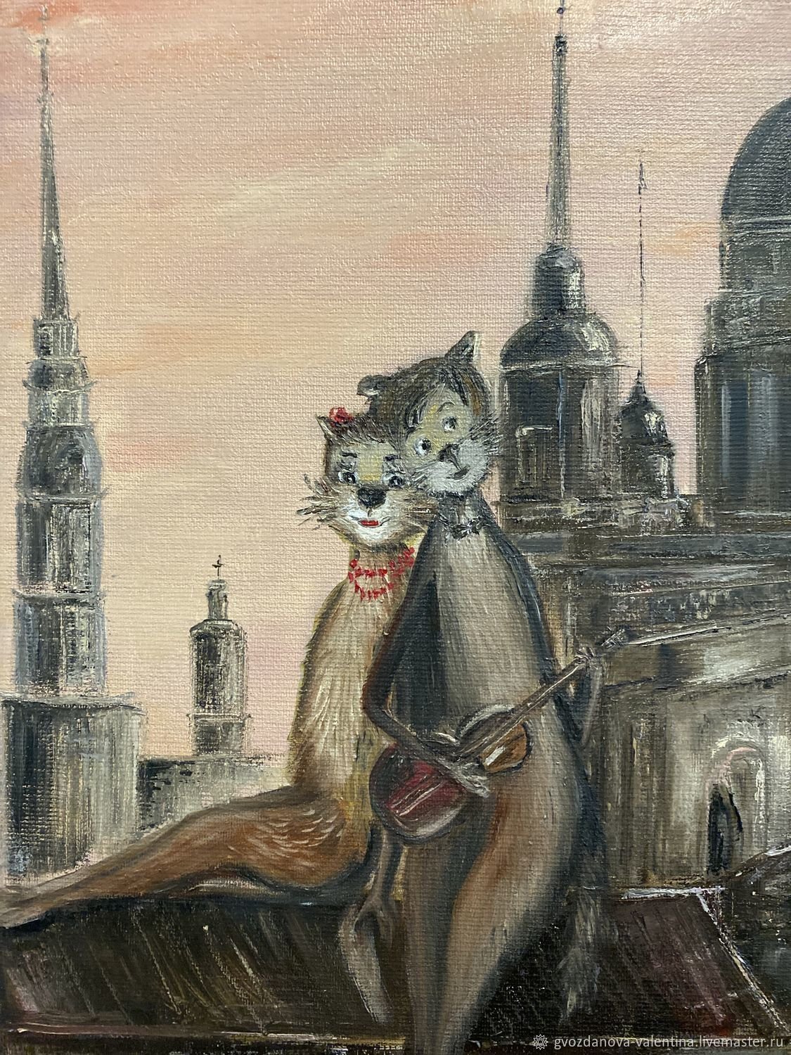 Коты и Петербург скетч