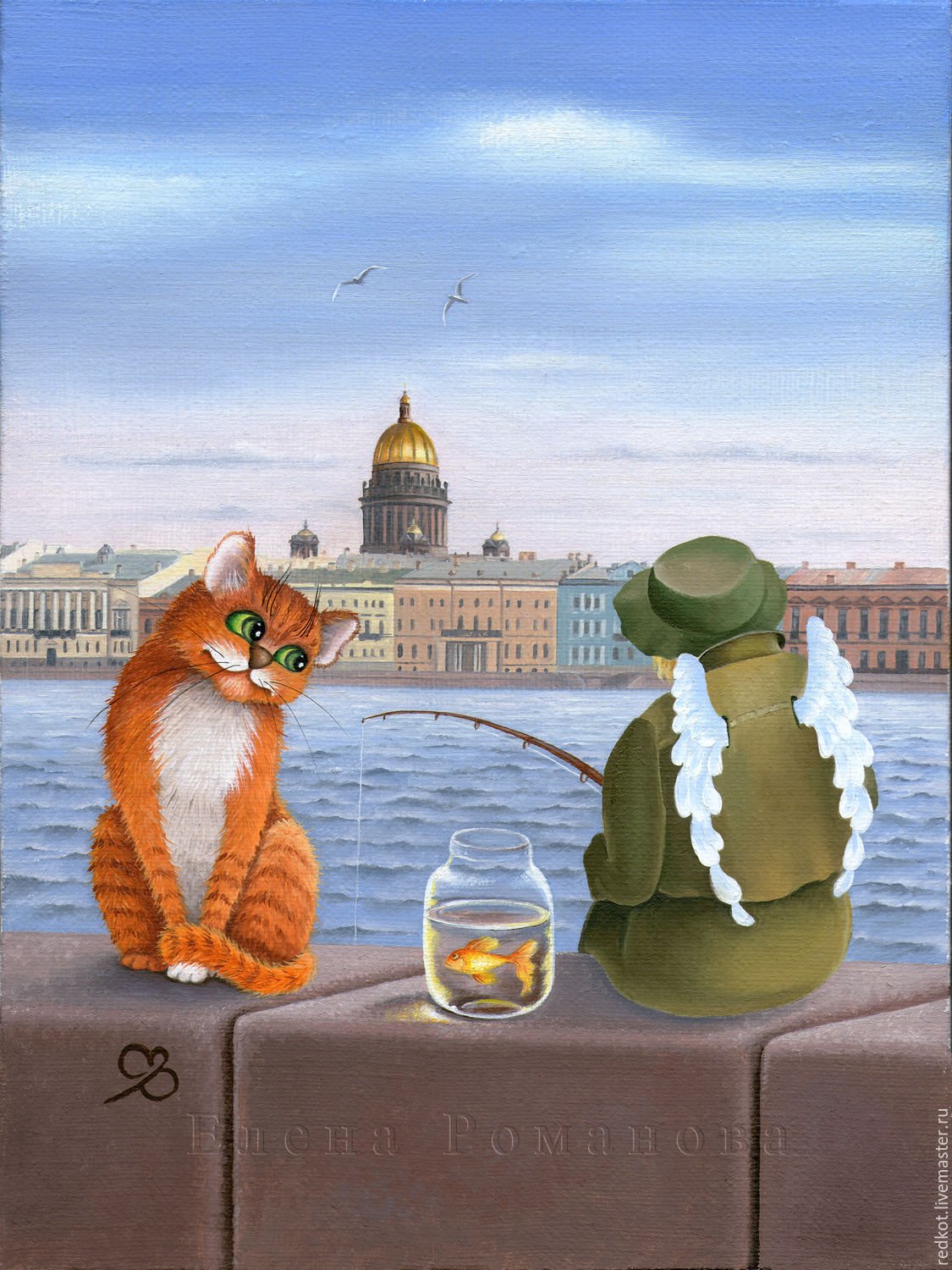 Питерские коты Елены Романовой