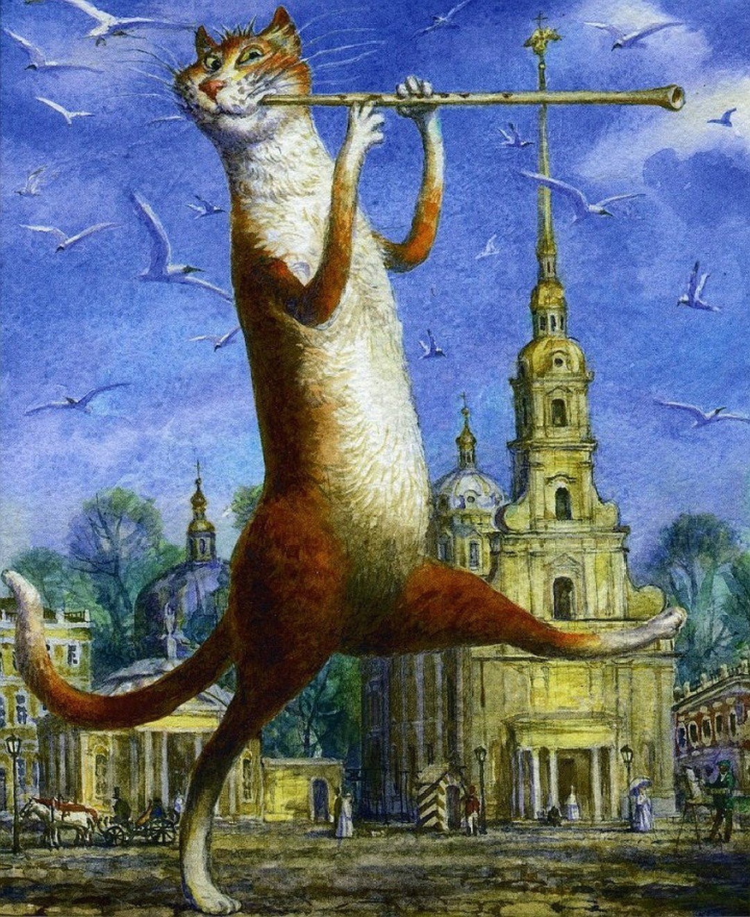 Петербургские коты Владимира Румянцева