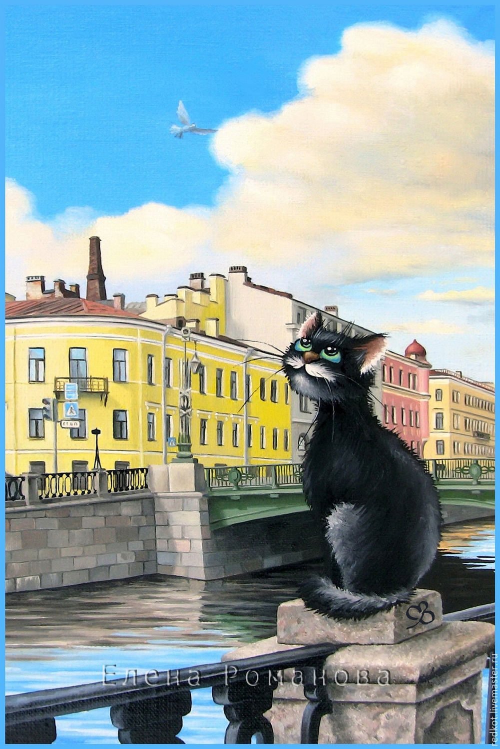 Петербургские коты Елены Романовой