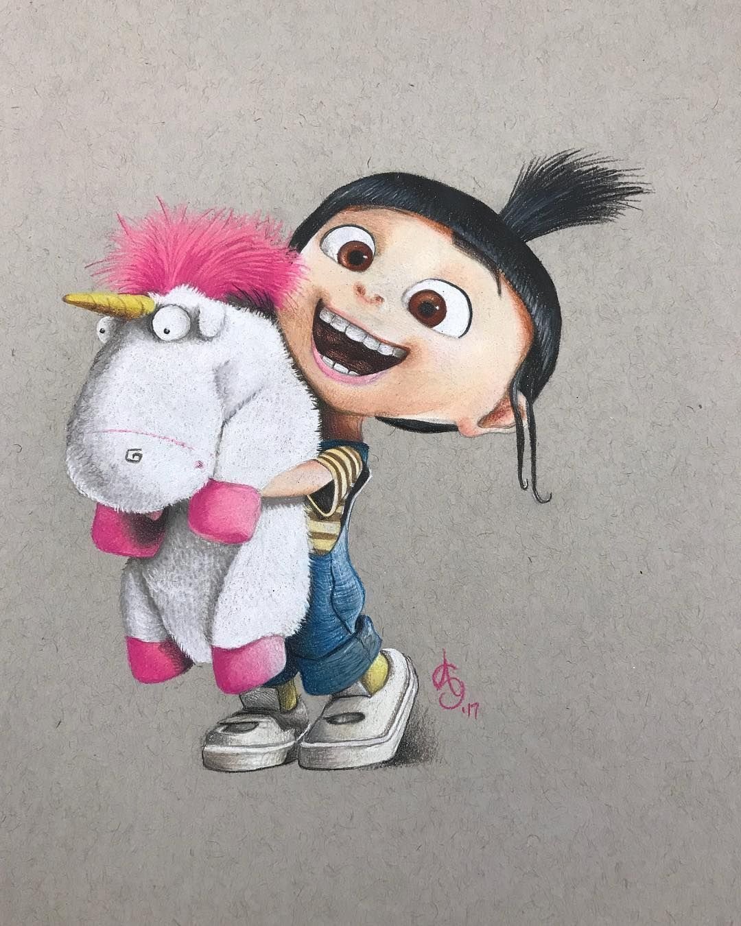 Единорог флаффи и Агнес