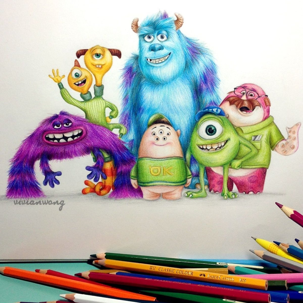 Яркие монстрики