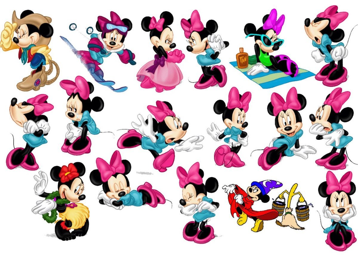 Наклейки мультяшки