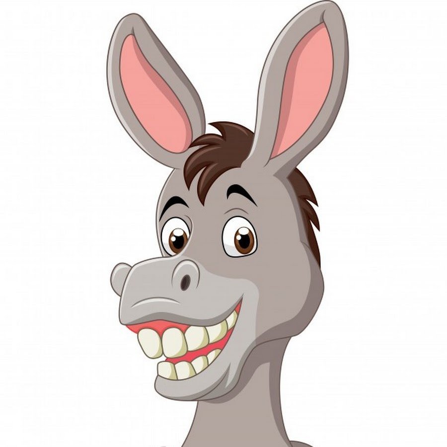 Осел картина