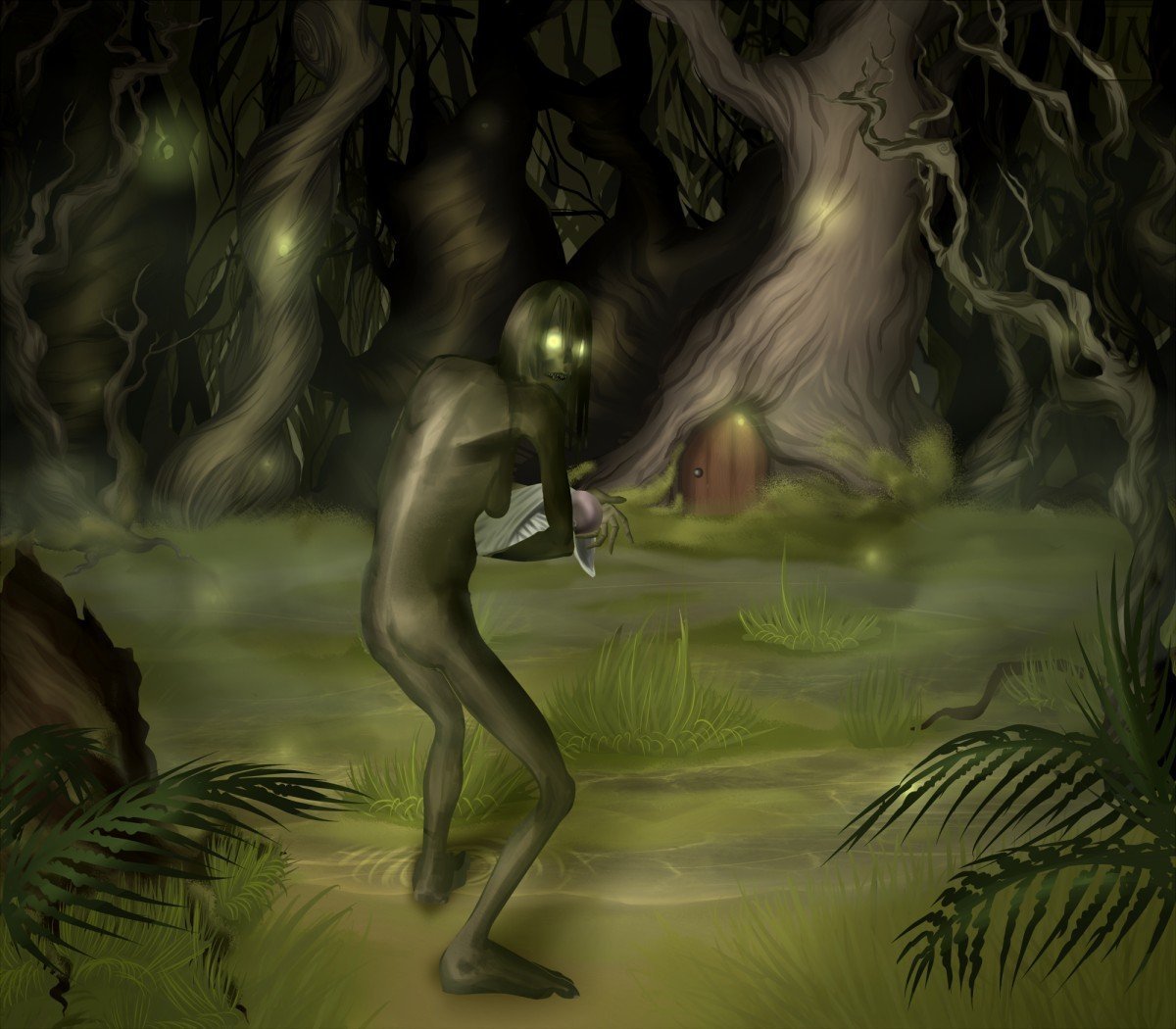 Болотница Кикимора Болотная