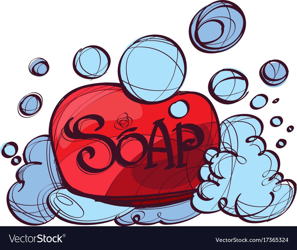 Мыло мультяшное