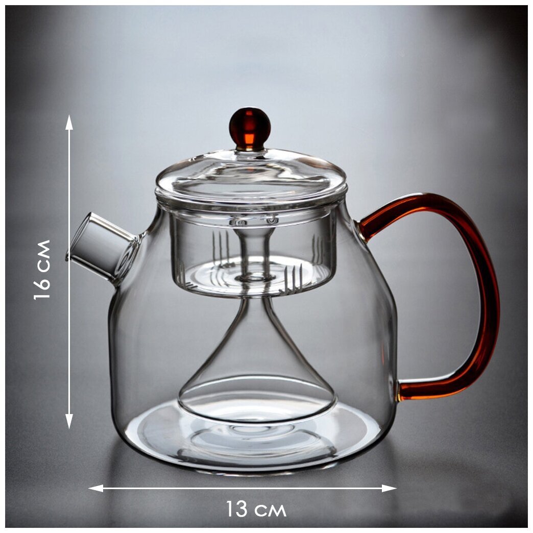 Чайник с фильтром пропаривания чая,Marma mm-TPT-15