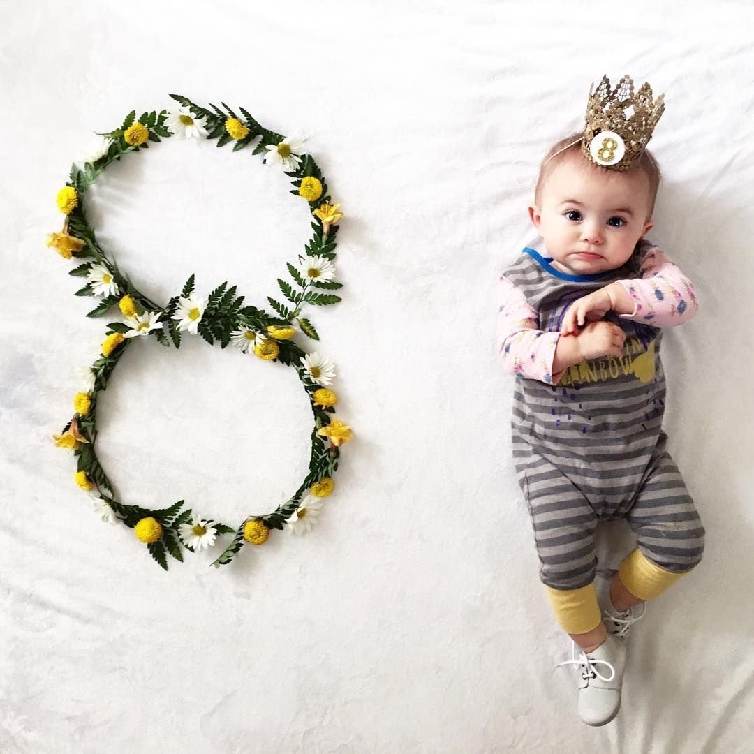 Фотосессия ребенка по месяцам